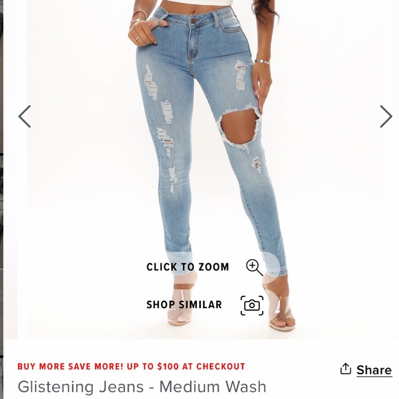 FashionNova Jeans - Picture 1 of 3